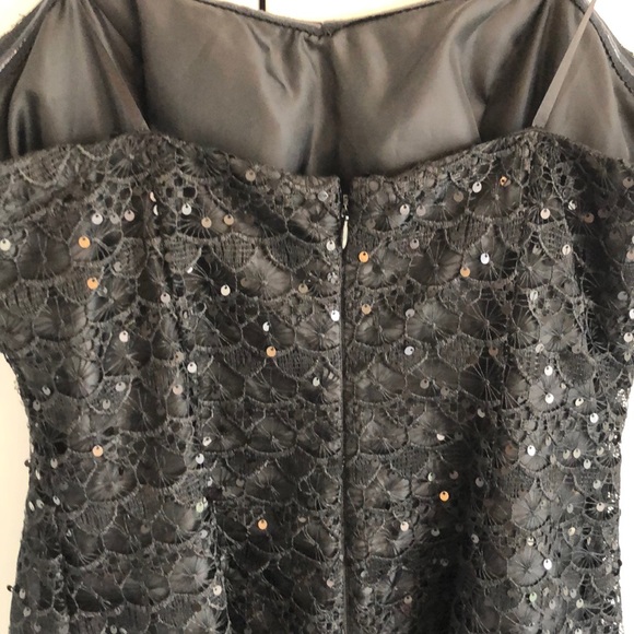 Strapless Sparkly Cocktail Dress - Picture 4 of 7